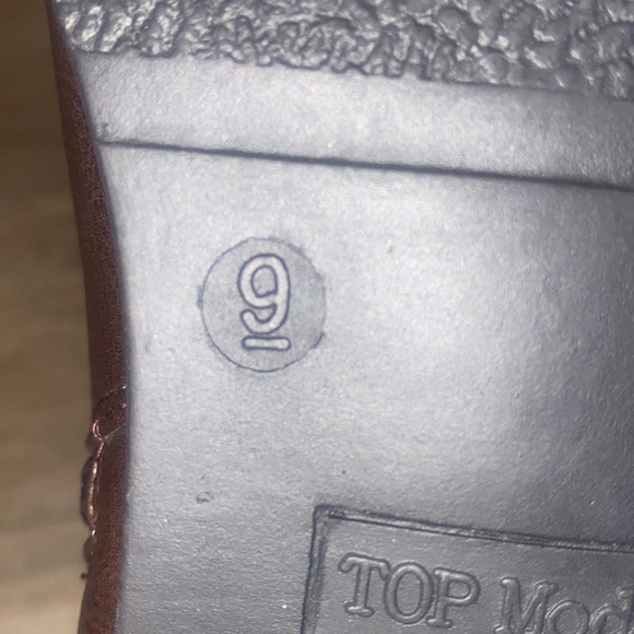 Top Moda Zip Up Ankle Booties Size 9 - Picture 10 of 10